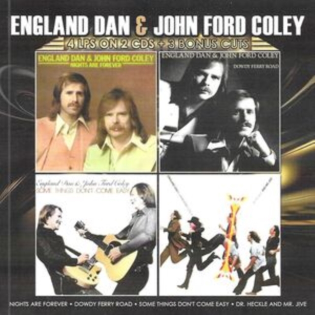 Dan & John Ford Coley England - 4 LPs On 2 CDs/3 Bonus Cuts (2CD) - Bild 1 von 1